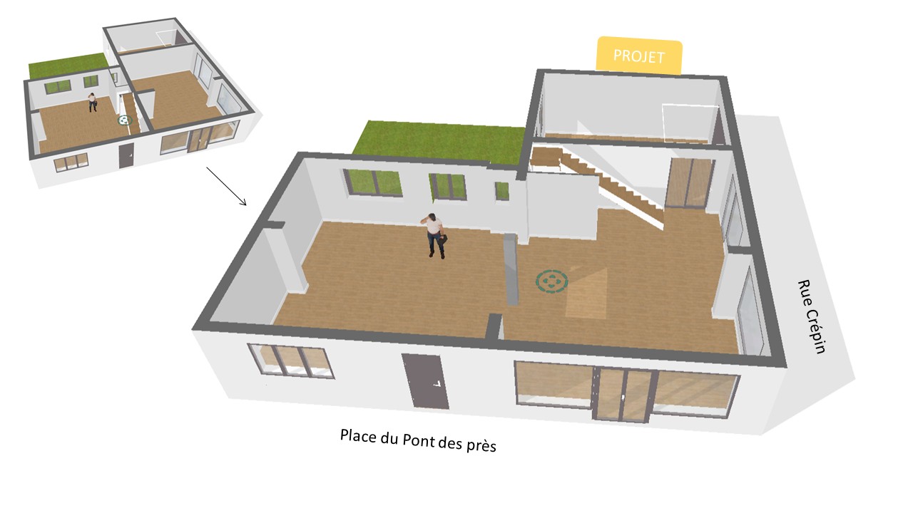 Rez-de-chaussée projet